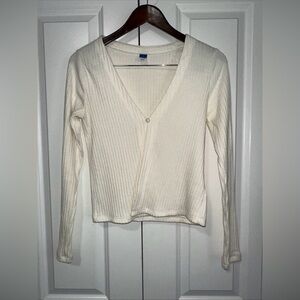 Old Navy Lightweight Longsleeve Button Down Cardigan Sweater M